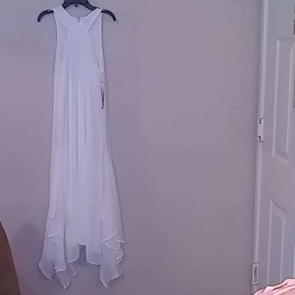 Brand New Jennifer Lopez White Dress